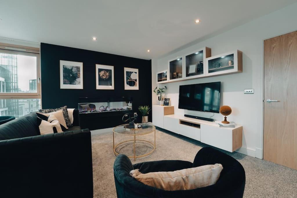 Penthouse Noir - Wyndale Living - Central Bham 2Br Birmingam Exterior foto